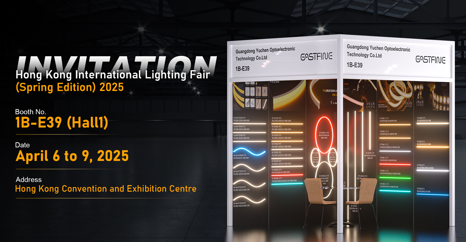 Join Us at the Hong Kong Lighting Fair This April!
