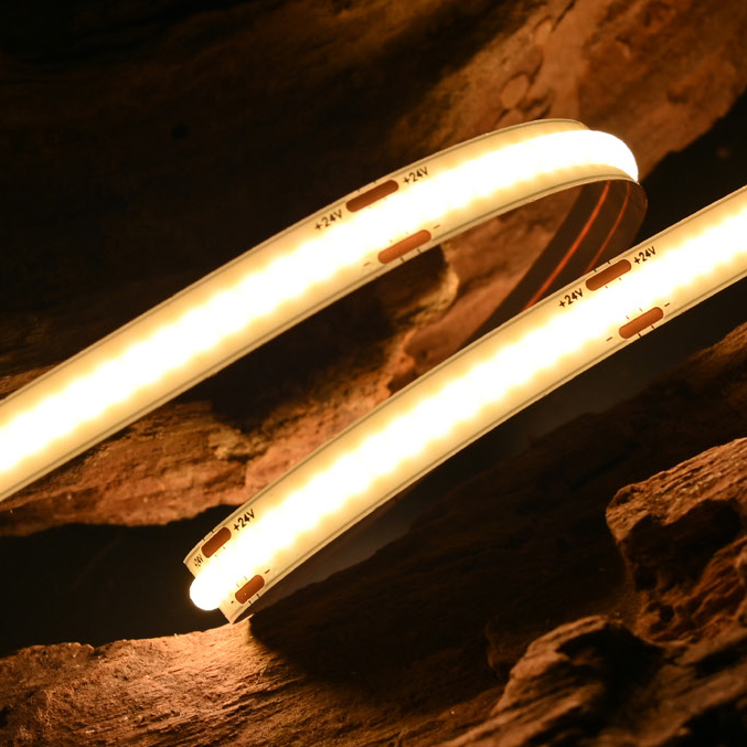 Single Color COB Series: COB-480D-8MM-24V IP20-IP65-IP67-IP68