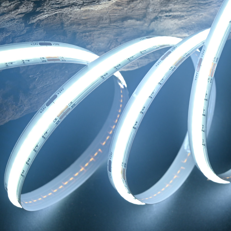 CCT Color COB Series:COB-512D-8MM-24V IP20-IP65-IP67-IP68