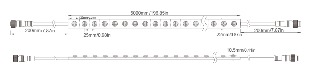 2835-40D-22MM-24V Technical Specifications