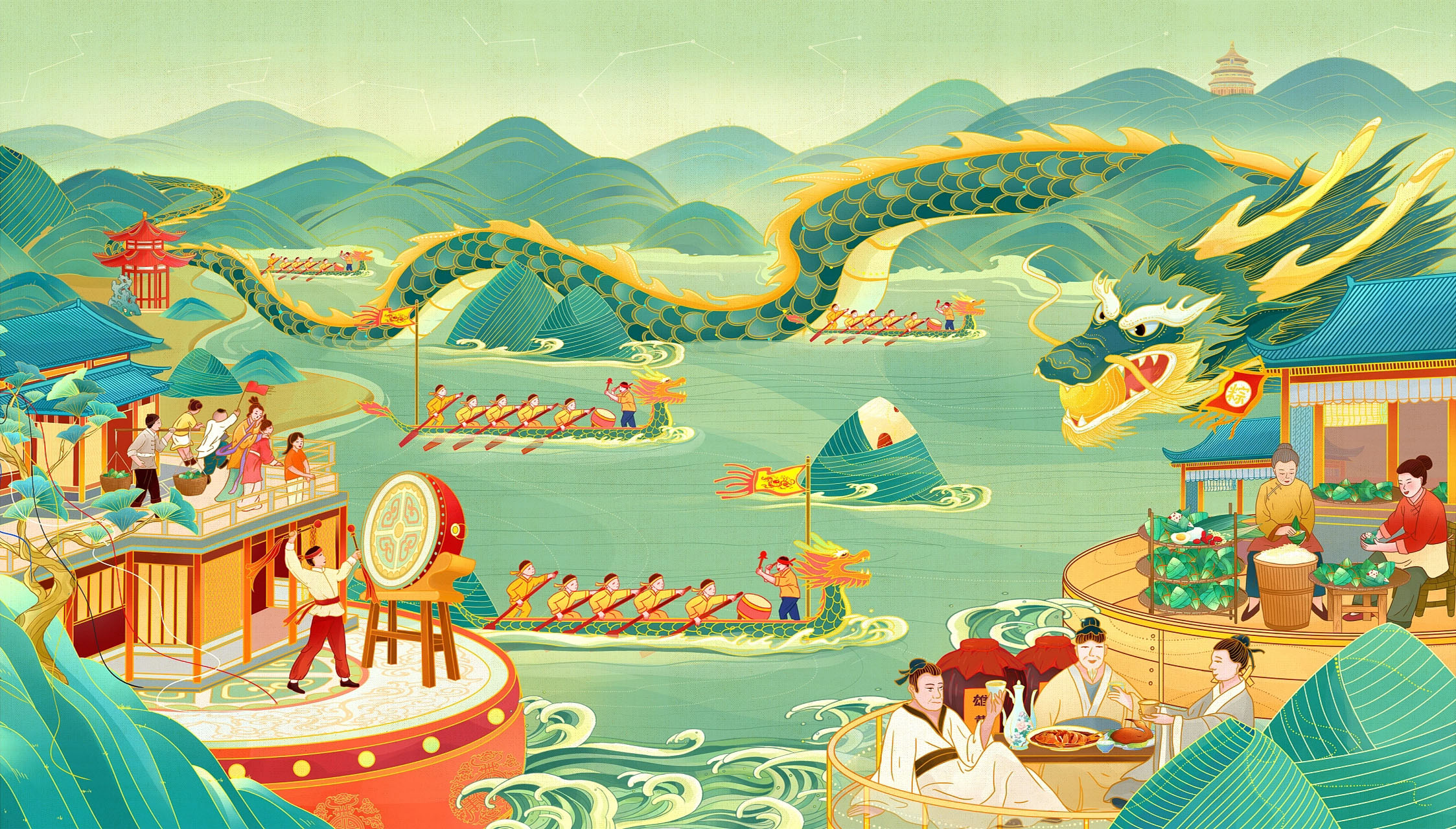 2022年端午节放假安排